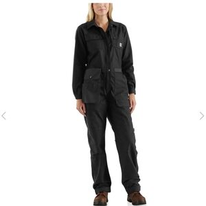 Carhartt Black Women's Utility Smithville Discontinued Coverall Gorpcore Small T